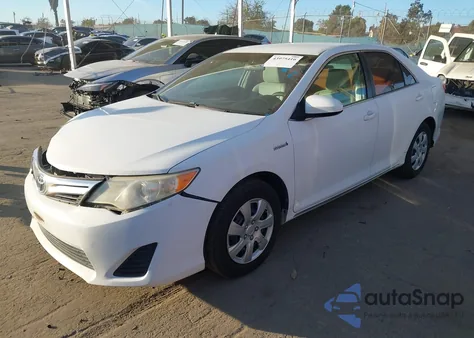 2012 Toyota Camry Hybrid Le из США, поврежденный, VIN 4T1BD1FK3CU014060